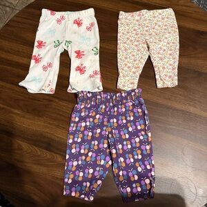 Baby girl pants bundle